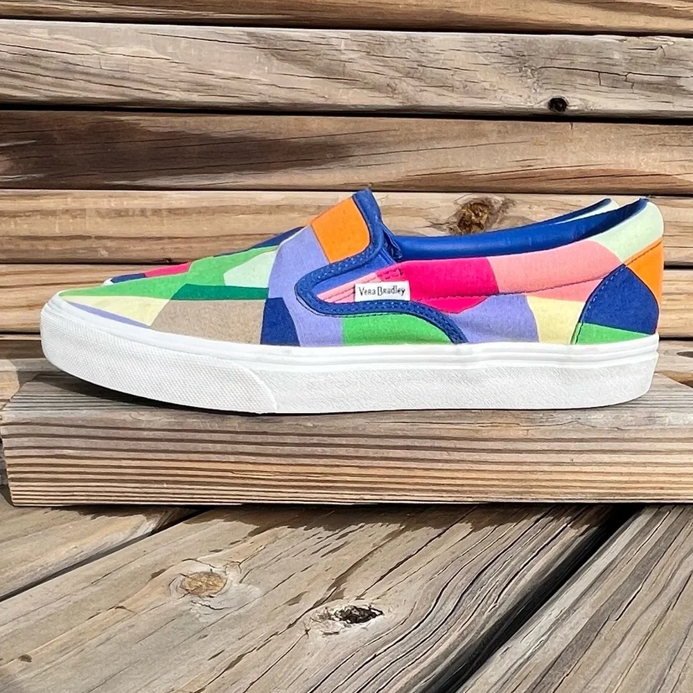 - Vera Bradley SZ 9 Kaleidoscope Sneakers! EUC!